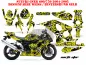 Preview: Northstar Background = Yellow, Design color = White for Suzuki GSXR 600/750 2004-2005