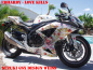 Preview: Ed-Hardy - LoveKills Weiß für Suzuki GSXR 600/750 2008-2010