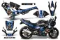 Preview: Mad-Hatter Background = Black, Design color = Blue for Suzuki GSXR 600F/750F Katana 88-97