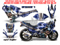 Preview: Mad-Hatter Hintergrund = Blau, Designfarbe = Silber für Suzuki GSXR 600F/750F Katana 88-97