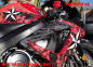 Preview: Northstar Hintergrund = Rot, Designfarbe = Weiß für Suzuki GSXR 600/750 2006-2007