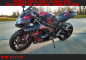 Preview: Mad Hatter Hintergrund = Schwarz, Designfarbe = Rot für Suzuki GSXR 600/750 2006-2007