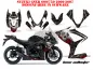 Preview: Bone Collector Schwarz für Suzuki GSXR 600/750 2006-2007