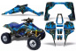 Preview: Zombie Trooper Blau für Suzuki LT 500R Quadzilla 1987-1990
