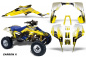 Preview: Carbon-X Gelb für Suzuki LT 500R Quadzilla 1987-1990
