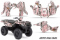 Preview: Arctic Pink Camo für Suzuki KingQuad LT-A 500/700/750 AXI bis 2018