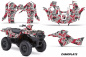 Preview: Camoplate Rot für Suzuki KingQuad LT-A 500/700/750 AXI bis 2018