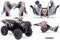 Preview: T-Bomber Schwarz für Suzuki KingQuad LT-A 500/700/750 AXI bis 2018