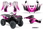 Preview: Cabon-X Pink für Suzuki KingQuad LT-A 500/700/750 AXI bis 2018
