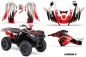 Preview: Cabon-X Rot für Suzuki KingQuad LT-A 500/700/750 AXI bis 2018