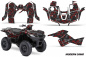Preview: Modern Camo Rot für Suzuki KingQuad LT-A 500/700/750 AXI bis 2018