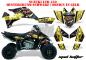 Preview: Mad-Hatter Hintergrund = Schwarz, Designfarbe = Gelb für Suzuki LTR 450