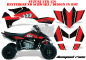 Preview: Diamond Race Hintergrund = Schwarz, Designfarbe = Rot für Suzuki LTR 450