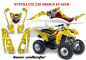 Preview: Bone Collector Gelb für Suzuki LTZ 250