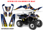 Preview: Motorhead Mandy Blau für Suzuki LTZ 250