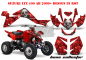 Preview: Bone Collector Rot für Suzuki LTZ 400 2009+