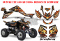 Preview: Firestorm Schwarz für Suzuki LTZ 400 2009+