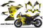 Preview: Carbon-X Gelb für Yamaha YZF R1 2009-2014