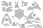 Preview: Schnittmuster für Yamaha YZF R1 2004-2006