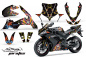 Preview: Ed-Hardy - Pirates Schwarz für Yamaha YZF R1 2004-2006