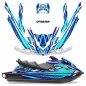 Preview: Dynamik Background = Teal Blue, Design color = Blue for Yamaha FX Cruiser SVHO 2012-2018