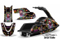 Preview: Ed-Hardy - LoveKills Schwarz für Yamaha Superjet Freestyle (Runde Nase)