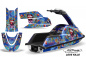 Preview: Ed-Hardy - LoveKills Blau für Yamaha Superjet Freestyle (Runde Nase)