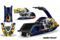 Preview: Motorhead Blau für Yamaha Superjet Freestyle (Runde Nase)