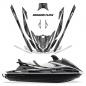 Preview: Dragon Flow Schwarz für Yamaha VX Cruiser/VX Deluxe 2015-2020