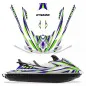 Preview: Dynamik Background = Blue, Design color = Green for Yamaha VX Cruiser/VX Deluxe 2015-2020