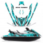 Preview: Metal Thunder Teal Blau für Yamaha VX Cruiser/VX Deluxe 2015-2020