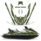 Preview: Special Forces Green for Yamaha VX Cruiser/VX Deluxe 2015-2020