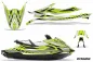 Preview: Dynamik Background = Lime Green, Design color = Black for Yamaha WaveRunner GP 1800 17-20