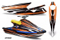 Preview: Attack Orange für Yamaha Wave Blaster 1993-1996