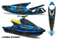 Preview: Zombie Trooper Blau für Yamaha Wave Blaster 1993-1996