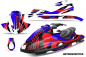 Preview: Retrospective Background = Red, Design color = Blue for Yamaha Wave Runner 2002-2005