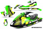 Preview: Retrospective Background = Yellow, Design color = Green for Yamaha Wave Runner 2002-2005