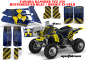 Preview: Meltdown Hintergrund = Blau, Designfarbe = Gelb für Yamaha Banshee YFZ 350