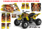 Preview: Firestorm Gelb für Yamaha Banshee YFZ 350