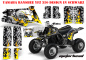 Preview: Motorhead Schwarz für Yamaha Banshee YFZ 350