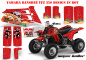 Preview: Vegas Baller Rot für Yamaha Banshee YFZ 350