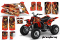 Preview: Firestorm Rot für Yamaha Banshee YFZ 350