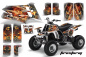 Preview: Firestorm Weiß für Yamaha Banshee YFZ 350