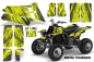 Preview: Metal Thunder Gelb für Yamaha Banshee YFZ 350
