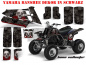 Preview: Bone Collector Schwarz für Yamaha Banshee YFZ 350