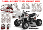 Preview: Bone Collector Weiß für Yamaha Banshee YFZ 350