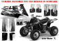 Preview: Carbon-X Schwarz für Yamaha Banshee YFZ 350