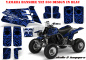 Preview: Skulls N Hammers Blau für Yamaha Banshee YFZ 350