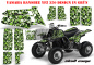 Preview: Skull Camo Grün für Yamaha Banshee YFZ 350