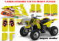 Preview: Vegas Baller Gelb für Yamaha Banshee YFZ 350
